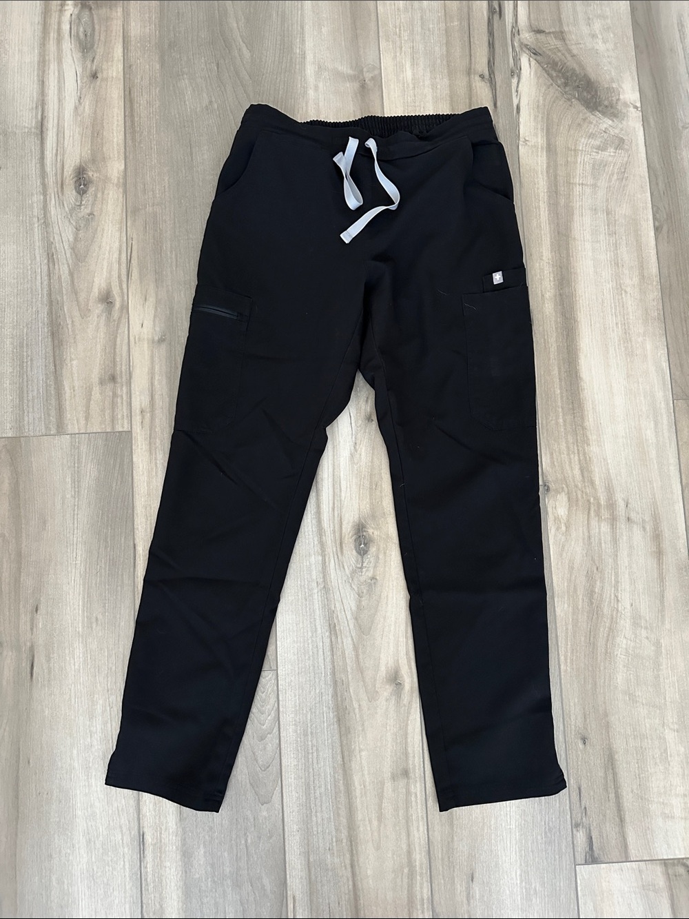 Figs Yola Black Scrub Pant